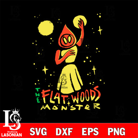 Flatwoods Monster Horror svg eps dxf png file