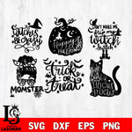 Halloween Momster Bundle svg eps dxf png file