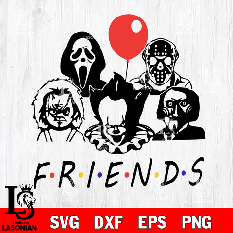 friend horror svg eps dxf png file