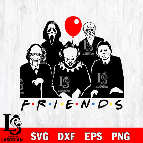 Friends Horror Movie Creepy svg eps dxf png file