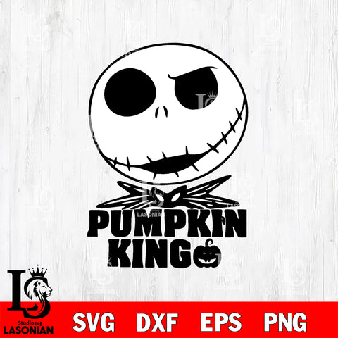 Jack Skellington Pumpkin King svg eps dxf png file