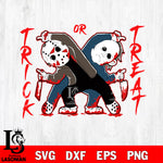 jason voorhees and michael myers trick or treat svg eps dxf png file