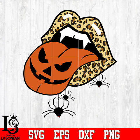 Halloween Tongue Out svg eps png dxf file