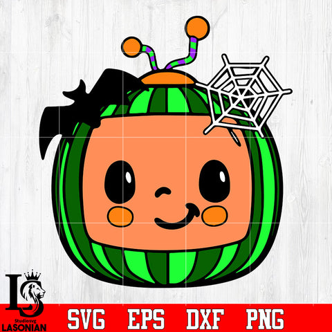 Halloween Cocomelon svg eps png dxf file