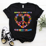 Begin With Love End With Peace PNG file