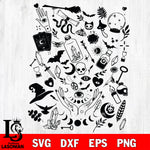 Halloween Esoteric Element svg eps dxf png file