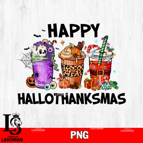 Happy Hallothanksmas Coffee Cup Pngsvg eps dxf png file