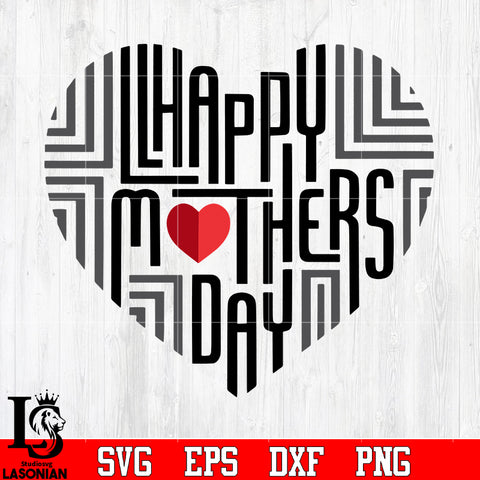 Happy Mothers Day svg eps dxf png file