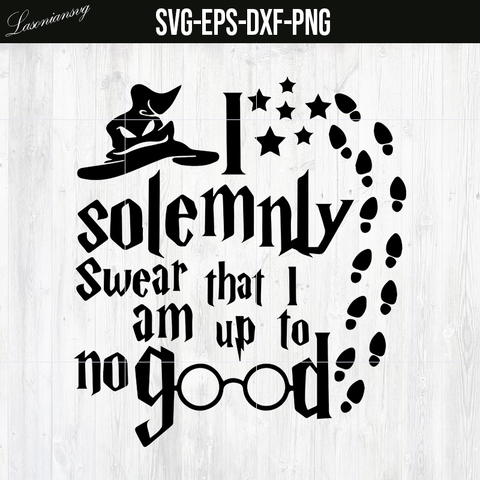 Harry Potter SVG, I Solemnly SVG,PNG,DXF,EPS file