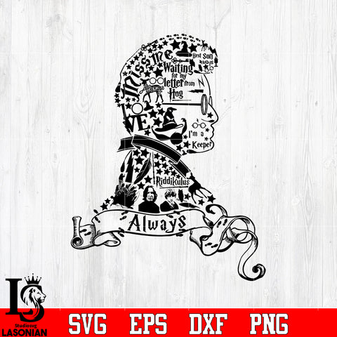 Harry Porter Random vector 13 svg eps dxf png file