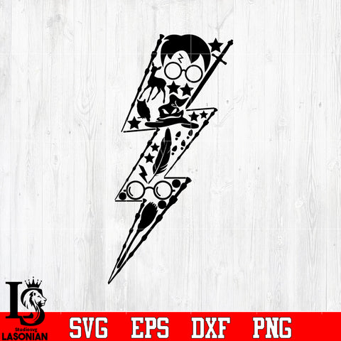 Harry Porter Random vector 7 svg eps dxf png file