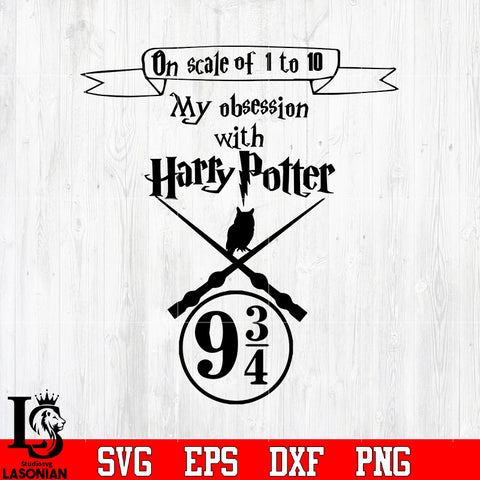 Harry Porter Random vector 9 svg eps dxf png file