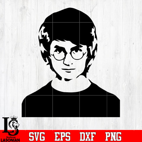 Harry Porter actor vector 1 svg eps dxf png file