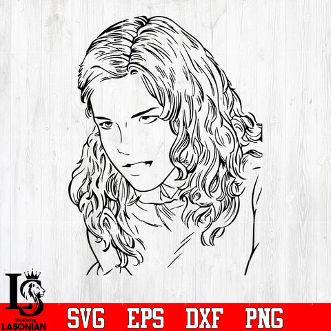 Harry Porter actor vector 4 svg eps dxf png file