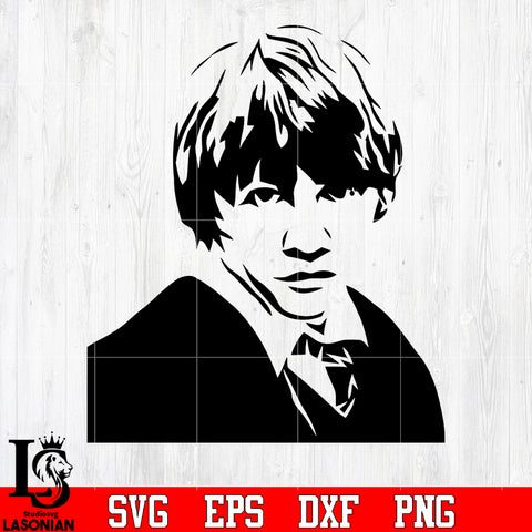 Harry Porter actor vector 8 svg eps dxf png file
