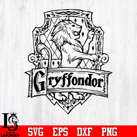 Harry Porter badge vector 7 svg eps dxf png file