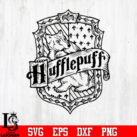 Harry Porter badge vector 9 svg eps dxf png file