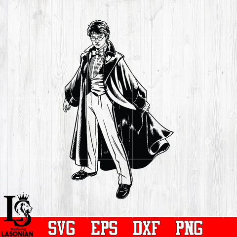 Harry Porter character 5 svg eps dxf png file