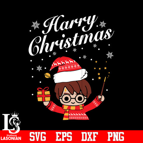 Harry Potter Christmas Svg, Harry Potter svg eps dxf png file