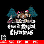 Harry Potter Have A Magical Christmas svg eps dxf png file