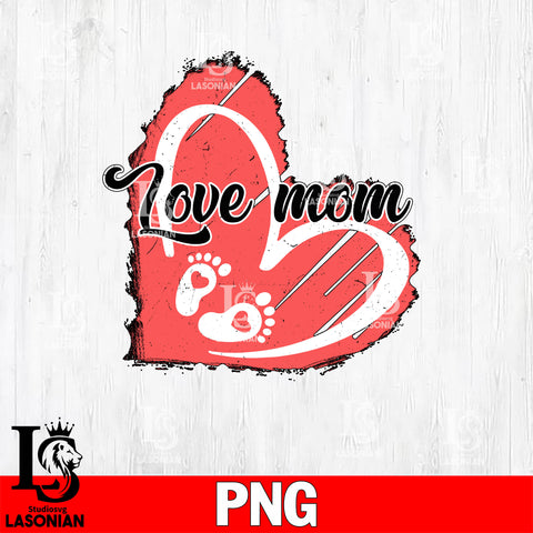 Heart Art Love Mom  Png file