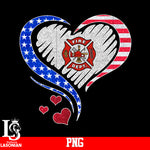 Heart Firefighter PNG file