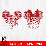 Heart Mickey Valentine SVG eps dxf png file, digital download