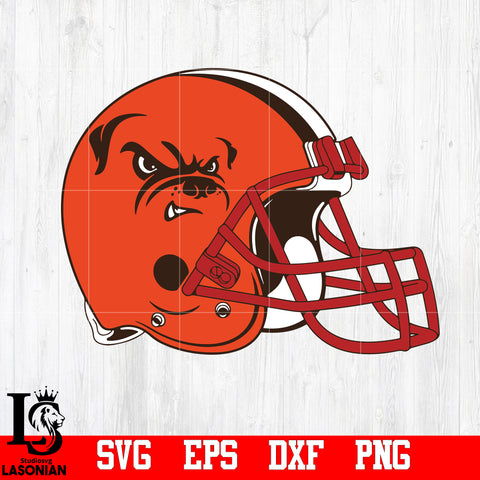 Helmet Cleveland Browns svg,eps,dxf,png file