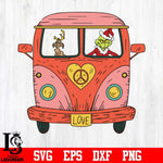 Hippie Grinch Chrismas svg, png, dxf, eps digital file