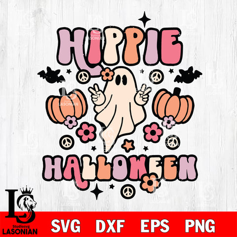 Hippie Halloween svg eps dxf png file
