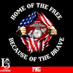 Home Of The Free Because Of The brave PNG file