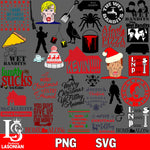 Home alone 2 bundle svg eps dxf png file, cricut , file cut , digital download, Instant Download