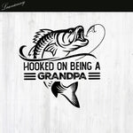 Hooked On Being A Grandpa PNG file