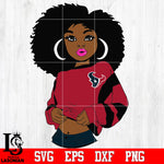 Houston Texans Girl Svg Dxf Eps Png file