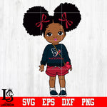 Houston Texans Littel Girl NFL Svg Dxf Eps Png file