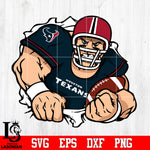 Houston Texans football player Svg Dxf Eps Png file