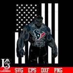 Houston Texans hulk flag svg eps dxf png file