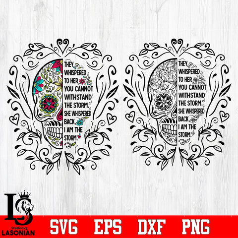 I Am The Storm Svg Dxf Eps Png file Svg Dxf Eps Png file