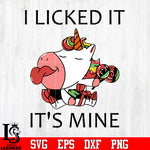 I licked it it's mine svg eps dxf png file