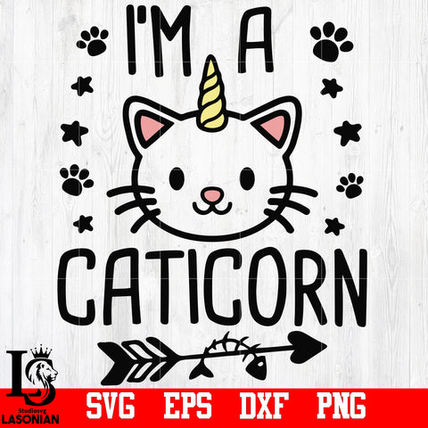 I'm A CatiCorn svg,eps,dxf,png file
