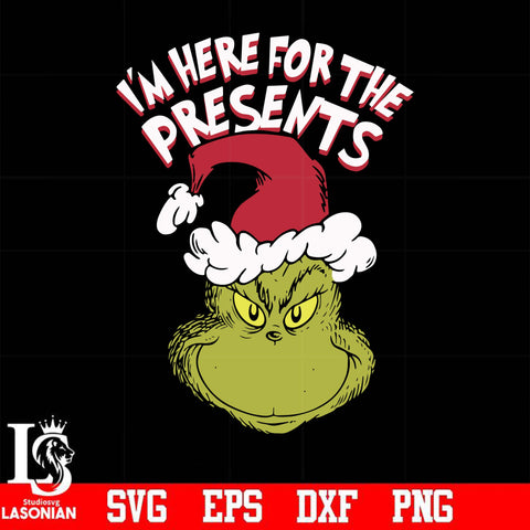 I'm here for the presents svg, png, dxf, eps digital file