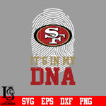I'ts in my DNA Pittsburgh Steelers svg eps dxf png file