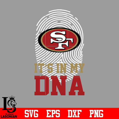 I'ts in my DNA Pittsburgh Steelers svg eps dxf png file