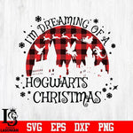 Im dreaming of a hogwarts christmas svg, png, dxf, eps digital file