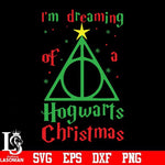 Im dreaming of a hogwarts christmas svg, png, dxf, eps digital file NCRM14072012