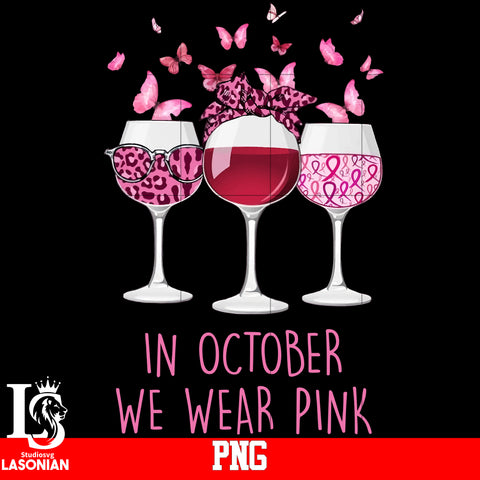 In October We Wear Pink 2 PNG file