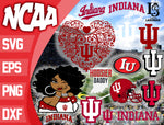 Indiana Hoosiers svg eps dxf png file, bundle ncaa svg, ncaa svg