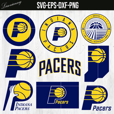 Indiana Pacers Clipart, png, svg, dxf, eps, ai, Basketball, NBA