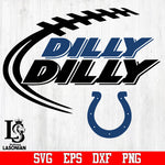 Indianapolis Colts Dilly Dilly svg,eps,dxf,png file