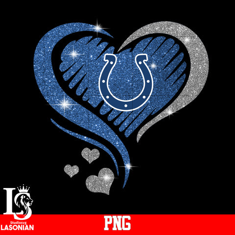 Indianapolis Colts Heart PNG file